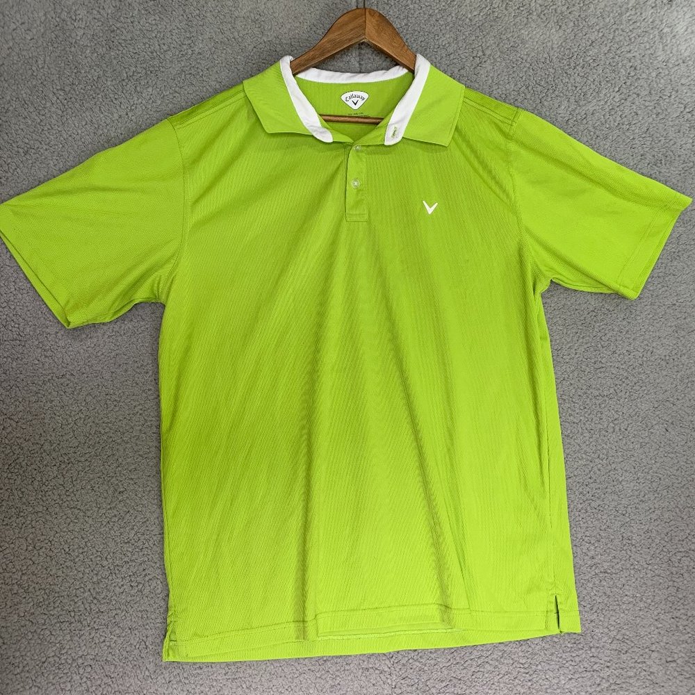 Callaway Golf Green Casual Polo Shirt . Perfect Condition